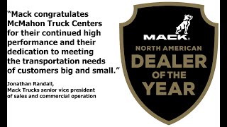 Mack Trucks North American Dealer of the Year