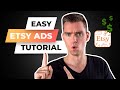 EASY Etsy Ads for Beginners Tutorial - How to Advertise an Etsy Shop