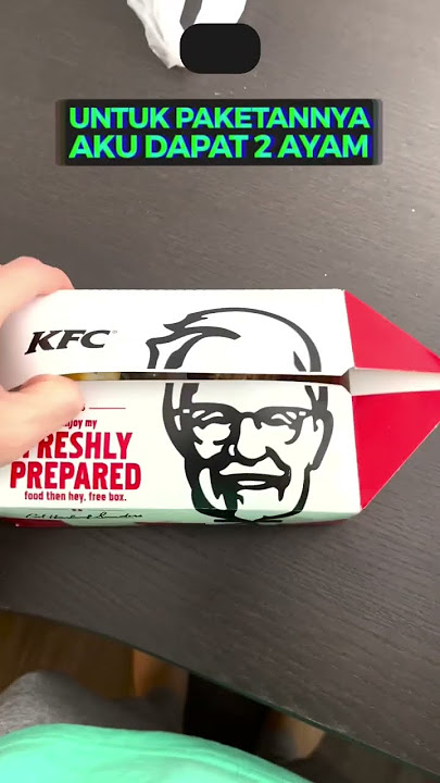 PENGALAMAN PERTAMAKU MAKAN KFC DI AMERIKA!