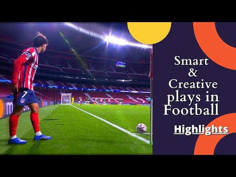 Smart and Creative plays in Football || sports