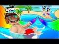 CREO UN PARCO ACQUATICO GIGANTE IN ROBLOX