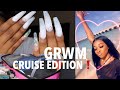 GRWM VLOG: Cruise Edition | Hair, Nails, Shopping, Packing + MORE | BEAUTYBYMYOSHI