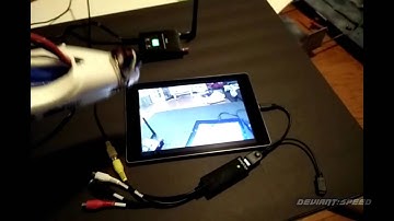 FPV video on Android, Nexus 9 used here, also works on my oneplus one