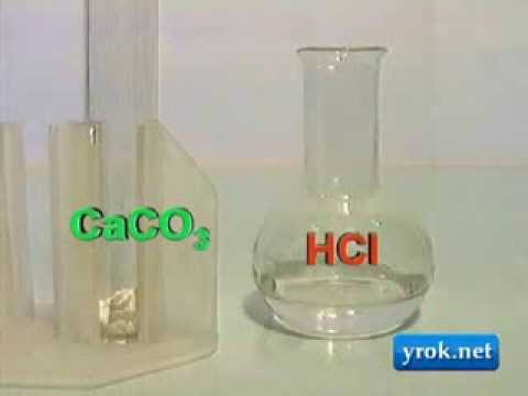 Дослід "Взаємодія Кальцій карбонату і Хлоридної кислоти"