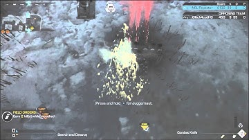 COD Ghosts Glitches:How to get out of any map(stacking method)