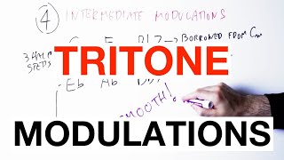 TRITONE MODULATIONS: 4 Ways To Change Key A Tritone Away