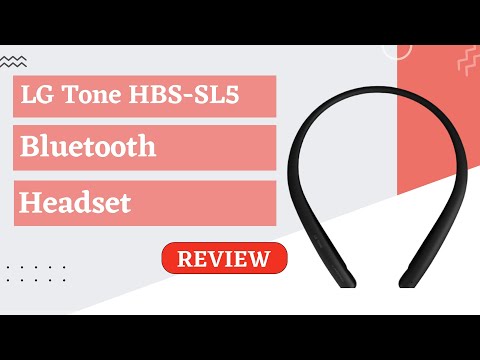 LG Tone HBS SL5 Bluetooth Headset Review | Hold onto your ears | Honest Reviews!