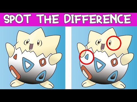 Spot the Difference: Pokémon