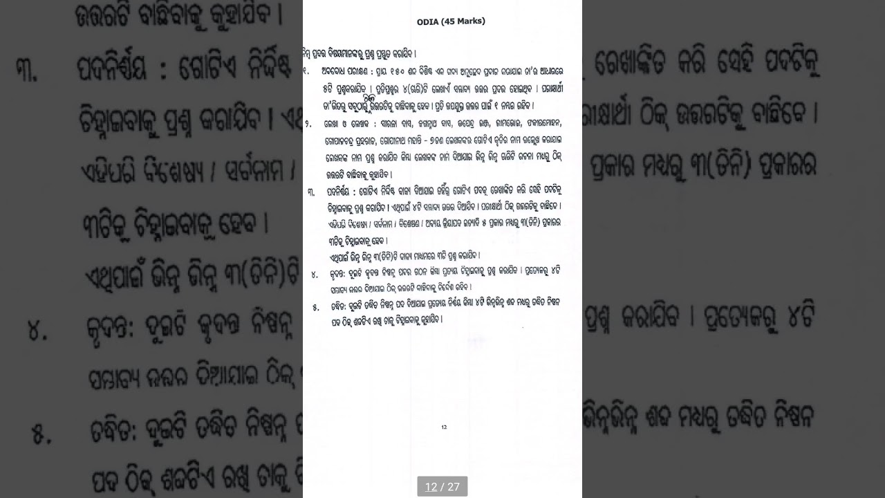 Rht Main Exam 2025 Syllabus