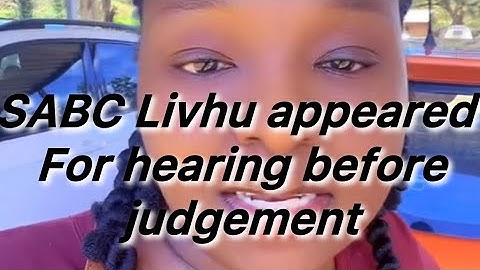 SABC Livhu says he is applying for leave to appeal
