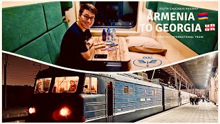 Crossing Borders: A Night on the New Russian Built First Class Sleeper Train from Armenia to Georgia
