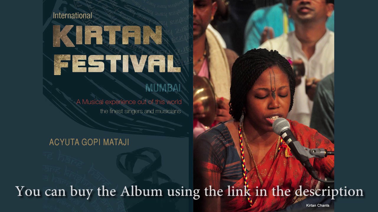 Acyuta Gopi Mataji - Hare Krishna Kirtan - International Kirtan Festival Mumbai