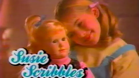 Susie Scribbles Commercial | 1980s & 1990s Commerc...