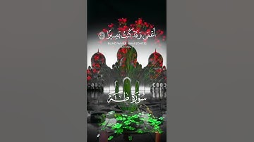 ارواع الاصوات سورة طه #اكسبلور #دويتو #تيك_توك #راحة_نفسية