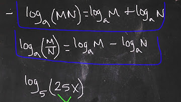 Expressing Log functions as a sum or a difference