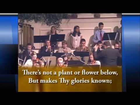 Hammond Baptist High School Orchestra - I Sing the Mighty Power of God