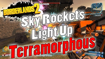 Borderlands 2 | Sky Rockets Light Up Terramorphous | No Kill Like Overkill