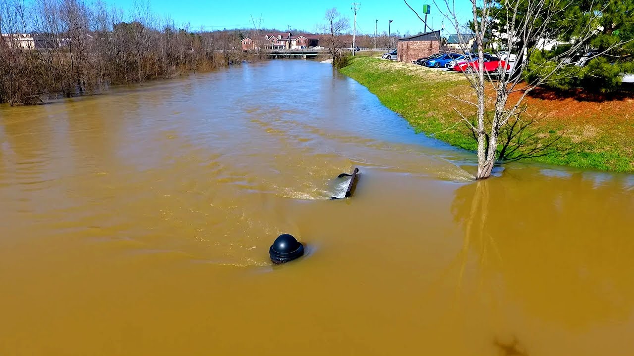 UPDATE: Fort Oglethorpe Flooding (2/24/19 Drone Footage) - YouTube
