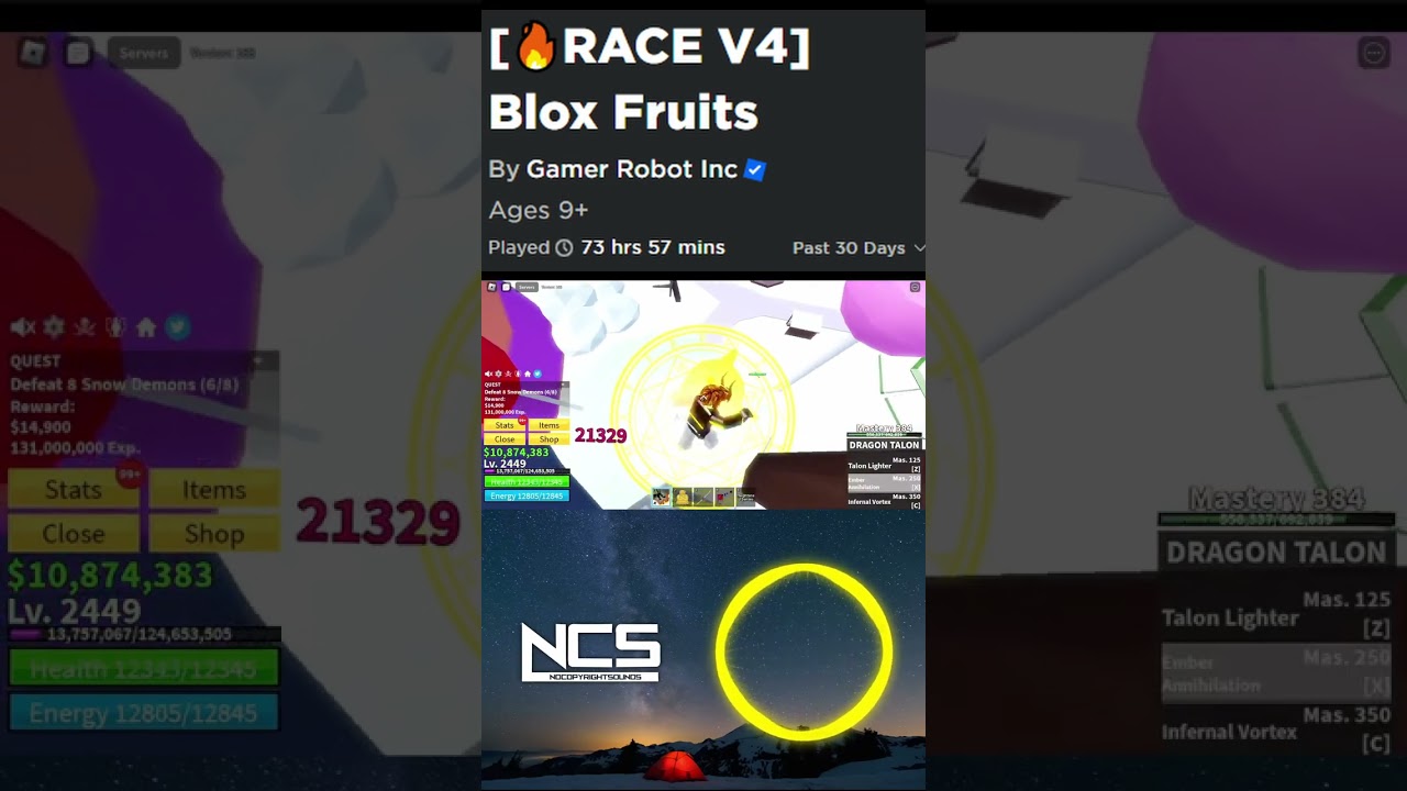 Blox Fruit Account Lv:2450Max, Awaken Magma, GodHuman