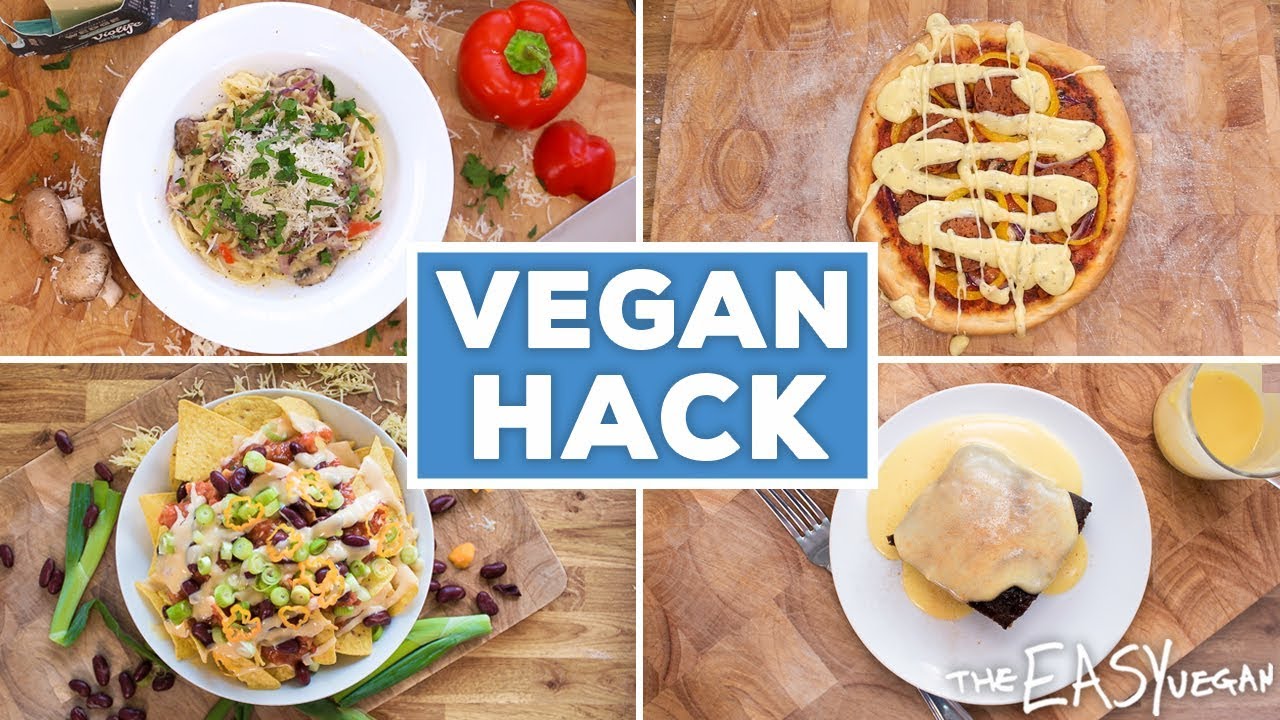 Веганский белый соус (бешамель), сырный соус или заварной крем за 2 минуты