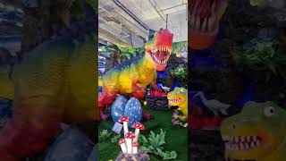 dino vs jerapah asli