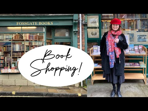 #Vlogmas | Touring York Bookshops and My Book Haul!