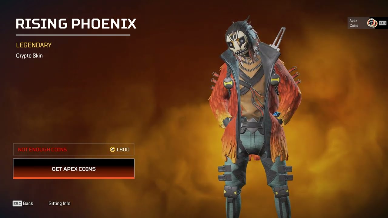 APEX LEGENDS | Crypto | Legendary | Rising Phoenix