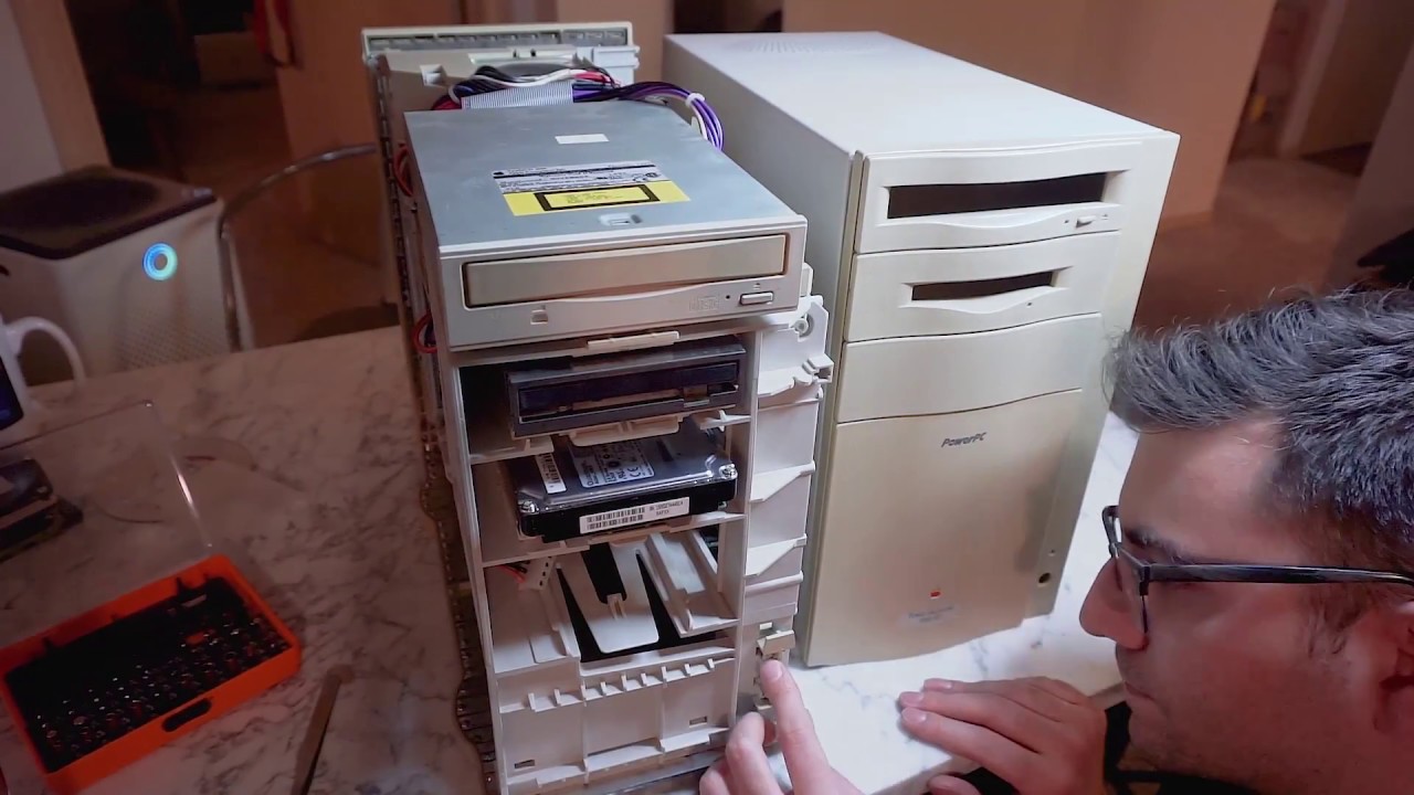 Apple Power Macintosh 8500 Tear Down - YouTube