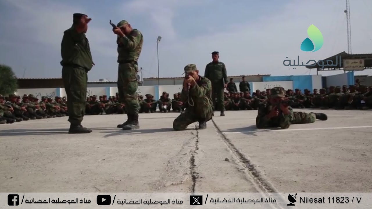 قائد شرطة نينوى يزور مقر مركز التدريب الاساسي لمنتسبي الدورة الثانية من عقود وزارة الداخلية