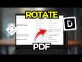How To Rotate A PDF In Dochub | Tutorial 2026