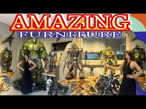 AMAZING LUXURY FURNITURE | HULK IN DUBAI ??😱