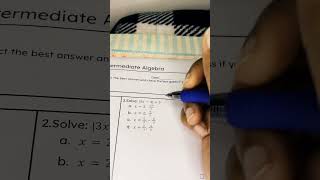 TSI Math - Algebra Practice
