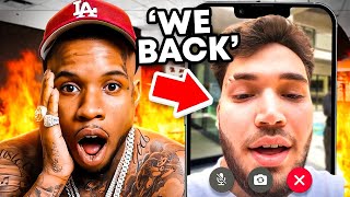Tory calls ADIN ROSS live on TWITCH following UNBAN!