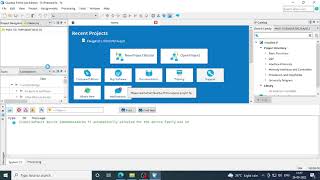 Full adder main module implementation using Intel Quartus