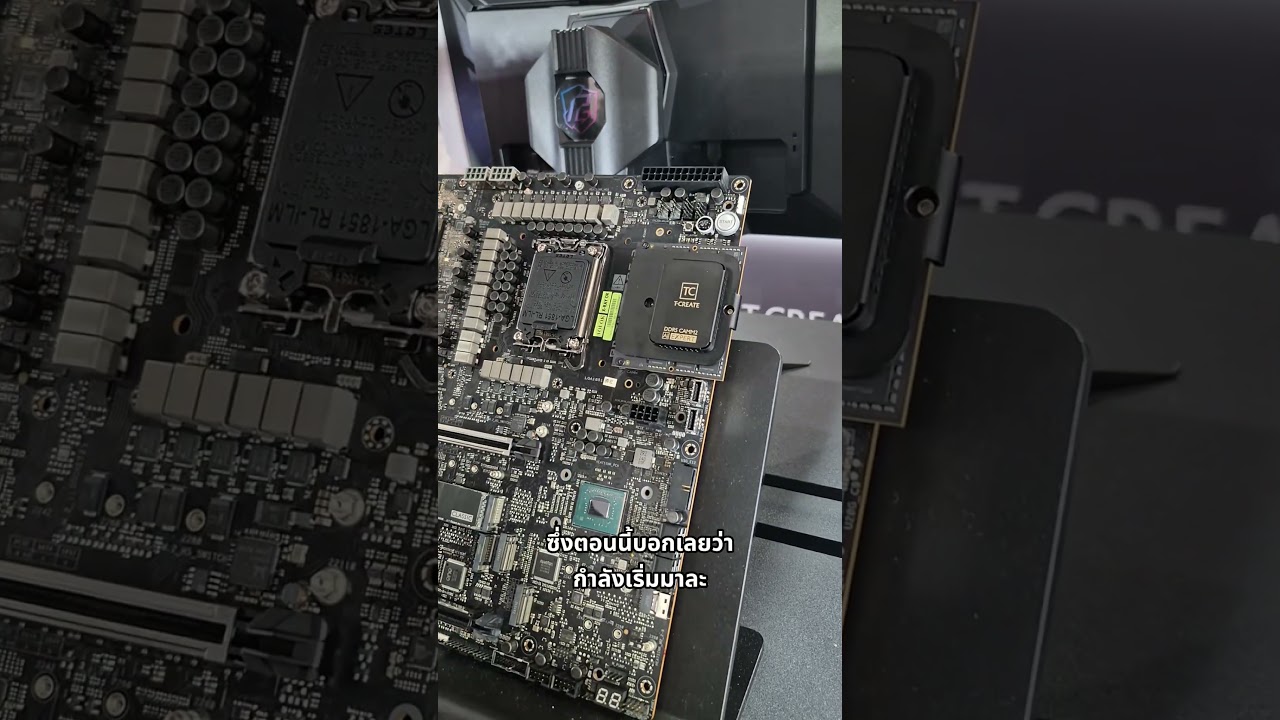 แรมแบบใหม่ CAMM2 แรงและประหยัดพื้นที่กว่าเดิม !  #computex #computex2025 #TCREATE