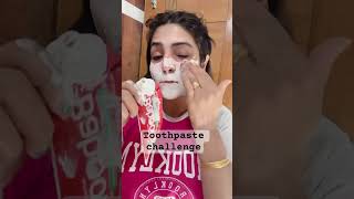 Toothpaste Face Challenge