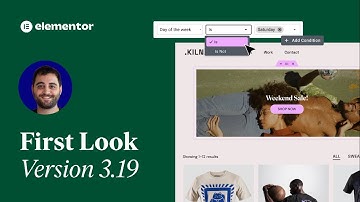 Elementor 3.19: First Look with Dean Issacharoff ✨