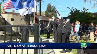 Vietnam War veterans honored in Turlock