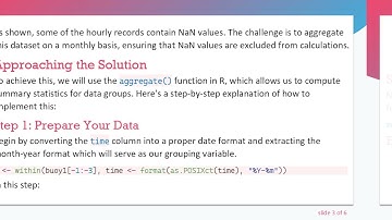 Efficiently Aggregating Hourly Data into Monthly Averages in R