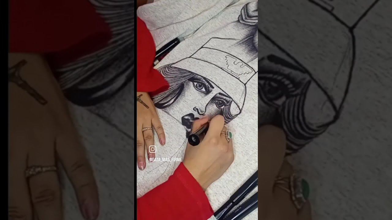 Свитера от Gata Mas Firme, нарисованные вручную, я 