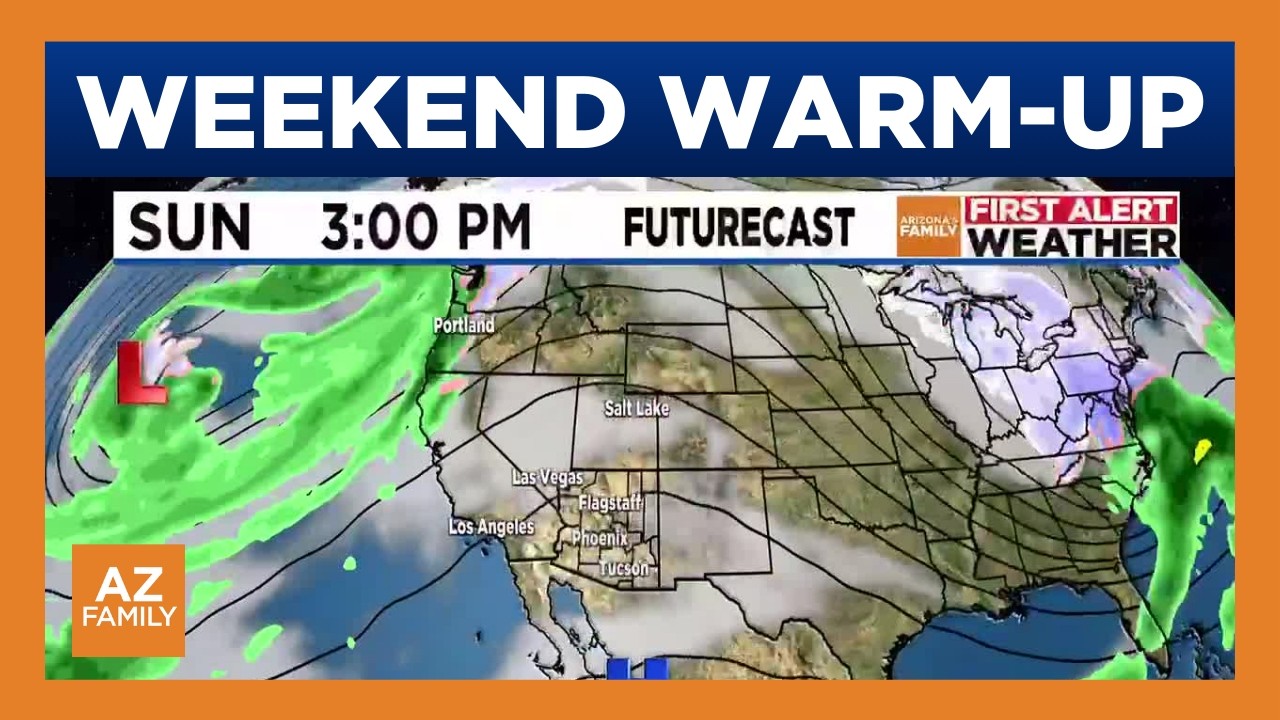 Tracking weather changes coming to Arizona this weekend - YouTube