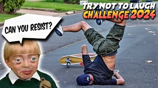 Ultimate Try Not to Laugh Challenge 🤣 - Funniest Video Compilation 2024