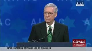 Mitch McConnell Speaks at AIPAC - March 6, 2018