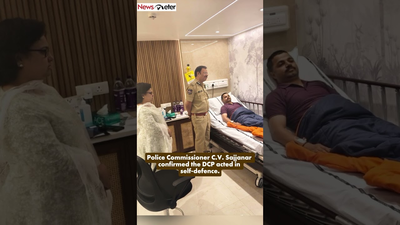 Hyderabad DCP Chaitanya opens fire during theft attempt in Chaderghat; one suspect injured