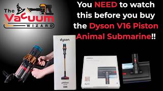 Dyson V16 Piston Animal Submarine: Unboxing & Setup Guide (DS60, SV53-A)