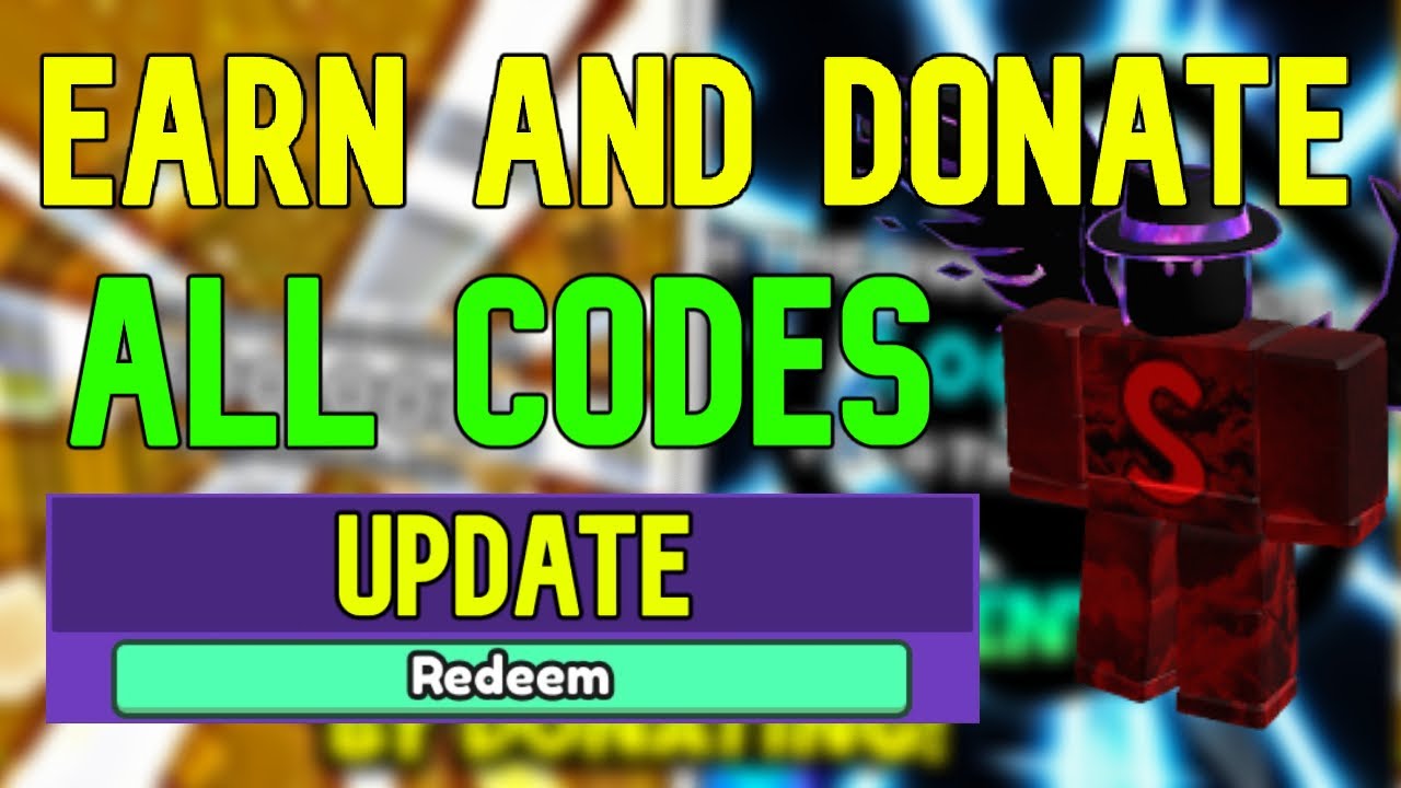 Earn and Donate Codes Wiki Roblox [December 2023] - MrGuider