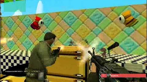 (counter strike source) (mario map) (zombie escape)