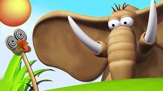 Игра гигантских слонов | Смешные мультфильмы для детей от ТоБо Кидс ТВ