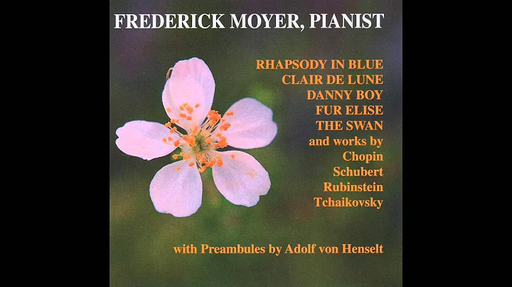 Pianist Frederick Moyer - Gershwin: Rhapsody in Blue
