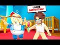 MY DAUGHTER&#39;S FIRST JOB as a BABYSITTER! (Roblox Roleplay)